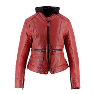 Blouson Victoria Helstons Rouge Moto Axxe Fr Blouson Moto Cuir