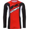 rouge/noir/blanc - KENNY Maillot cross TRACK ZOOM