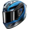 Carbon Blue Silver - SHARK Casque AERON MEKARIUM