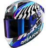 Carbon White Blue - SHARK Casque AERON SPEED-FANCY