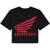 noir/rouge - FOX Tee-shirt BABY FOX X HONDA