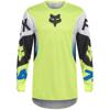 jaune fluo/bleu/noir - FOX Maillot cross 360 TINE