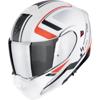 blanc/noir/rouge - SCORPION Casque EXO-930 EVO ARDENS