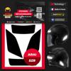 FEARTHEYELLOWBEAR-stickers-reflechissants-casque-easy-replica-arai-szr-noir-image-133405213