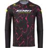 noir/rose/jaune - KENNY Maillot cross PERFORMANCE WAVE