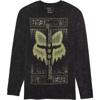 noir - FOX Tee-shirt THROTTLE