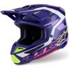 violet/blanc/rose/jaune - ALPINESTARS Casque cross SUPERTECH SM7 DEED