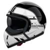 blanc/noir - AIROH Casque modulaire J 110 RASTER