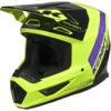 BLACK NEON - KENNY Casque Cross Track Graphic Blast