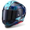 bleu/noir/blanc - ALPINESTARS Casque S-R7 A-Core