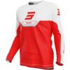 rouge/blanc - SHOT Maillot cross DRAW KID DAYTONA