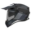 gris/noir matte - MTHELMET Casque crossover TRACK SV ARIES B1