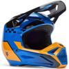 bleu/orange - FOX Casque cross V1 COLLECT