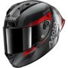 Carbon Anthracite Red - SHARK Casque AERON GP FIM RACING #2 MOTOGP