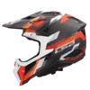 ORANGE RED - LS2 Casque cross MX703 X-FORCE CARBONE PHANTOM
