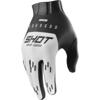 blanc/noir - SHOT Gants cross RACE EVO