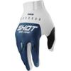 bleu/blanc - SHOT Gants cross RACE EVO