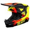 noir/jaune/orange - SHOT Casque Cross Furious Kid Rocket