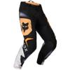 blanc/noir/orange - FOX Pantalon Cross 180 NOBLE