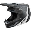 gris mate/blanc/noir - SHOT Casque cross SPEED HYBRID