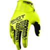 jaune fluo/noir - SHOT Gants cross VISION TECH