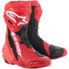 rouge/noir - ALPINESTARS Bottes cross SUPERTECH R VENTED