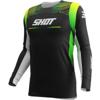 noir/vert - SHOT Maillot cross CONTACT KID APEX