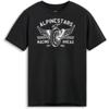 noir/blanc - ALPINESTARS Tee-shirt HERITAGE PATCH CSF