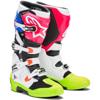 blanc/multicolore - ALPINESTARS Bottes cross TECH 7