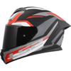 Matt Black Red - LS2 Casque FF820 RAPID III HYPER