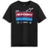 noir/rouge/bleu - ALPINESTARS Tee-shirt HARKEN