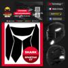 FEARTHEYELLOWBEAR-stickers-reflechissants-casque-easy-replicatm-shark-spartan-gt-noir-image-133405324