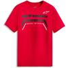rouge/noir/blanc - ALPINESTARS Tee-shirt Q3 CSF