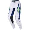 blanc/bleu/jaune - ALPINESTARS Pantalon Cross SUPERTECH VISTA