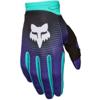 violet/noir/turquoise - FOX Gants cross 180 COLLECT