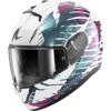White Violet Cameleon - SHARK Casque RIDILL 2 REPTAIA