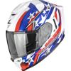 Blanc-Bleu-Rouge - SCORPION Casque Exo-1500 Air Etoile