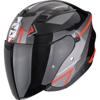 métal noir-rouge - SCORPION Casque EXO-230 LOOP