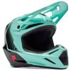turquoise/noir/rouge - FOX Casque cross V3 DRIP