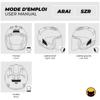 FEARTHEYELLOWBEAR-stickers-reflechissants-casque-easy-replica-arai-szr-noir-image-133405279