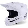 blanc - ALPINESTARS Casque cross SUPERTECH SM3 SOLID