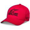 rouge/noir - ALPINESTARS Casquette RIDE SONIC