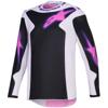 noir/gris/violet - ALPINESTARS Maillot cross FLUID GRID