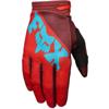 rouge/bleu - FOX Gants Cross 180 Raid