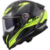 Gloss H-V Yellow - LS2 Casque FF811 VECTOR II CARBON SAVAGE