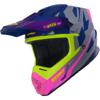 bleu/gris/rose/jaune - KENNY Casque cross TRACK KID GRAPHIC SPEED
