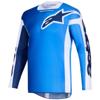 bleu/blanc - ALPINESTARS Maillot cross RACER AIR PORTL