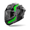 noir/vert/gris - AIROH Casque GP 800 COMPETITION
