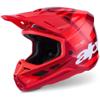 rouge - ALPINESTARS Casque cross SUPERTECH SM7 CORE