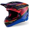 noir/rouge/bleu/jaune fluo - ALPINESTARS Casque cross SUPERTECH S-M10 ERA